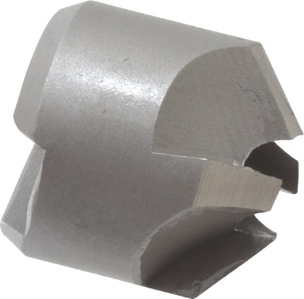 Made in USA - 4 Flutes, 5/8" Cutter Head Diam, 1/4" Pilot Hole Diam, High Speed Steel Reverse Countersink - Exact Tool & Supply