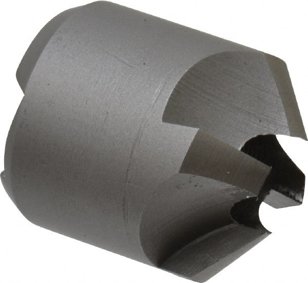 Made in USA - 4 Flutes, 3/4" Cutter Head Diam, 5/16" Pilot Hole Diam, High Speed Steel Reverse Countersink - Exact Tool & Supply