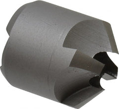 Made in USA - 4 Flutes, 3/4" Cutter Head Diam, 5/16" Pilot Hole Diam, High Speed Steel Reverse Countersink - Exact Tool & Supply