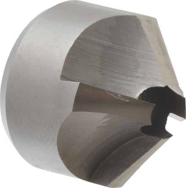 Made in USA - 4 Flutes, 1" Cutter Head Diam, 5/16" Pilot Hole Diam, High Speed Steel Reverse Countersink - Exact Tool & Supply