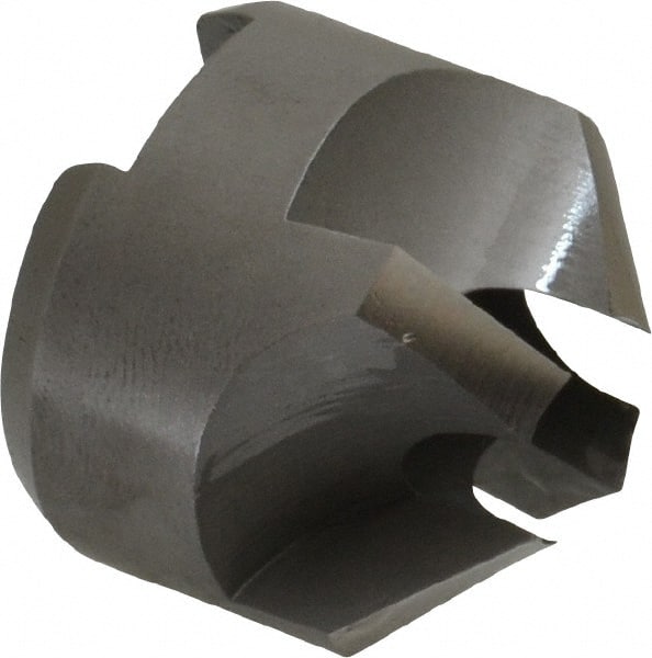 Made in USA - 4 Flutes, 1-1/4" Cutter Head Diam, 1/2" Pilot Hole Diam, High Speed Steel Reverse Countersink - Exact Tool & Supply