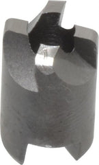 Made in USA - 4 Flutes, 5/16" Diam, 5/32" Pilot Hole Diam, High Speed Steel Reverse Counterbore - Exact Tool & Supply