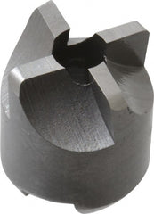 Made in USA - 4 Flutes, 7/16" Diam, 5/32" Pilot Hole Diam, High Speed Steel Reverse Counterbore - Exact Tool & Supply