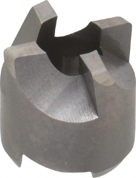 Made in USA - 4 Flutes, 5/8" Diam, 5/16" Pilot Hole Diam, High Speed Steel Reverse Counterbore - Exact Tool & Supply