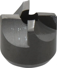 Made in USA - 4 Flutes, 3/4" Diam, 1/4" Pilot Hole Diam, High Speed Steel Reverse Counterbore - Exact Tool & Supply