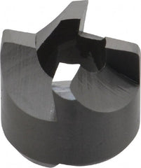 Made in USA - 4 Flutes, 3/4" Diam, 3/8" Pilot Hole Diam, High Speed Steel Reverse Counterbore - Exact Tool & Supply