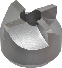Made in USA - 4 Flutes, 7/8" Diam, 5/16" Pilot Hole Diam, High Speed Steel Reverse Counterbore - Exact Tool & Supply