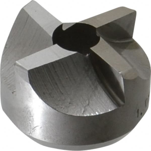 Made in USA - 4 Flutes, 1" Diam, 5/16" Pilot Hole Diam, High Speed Steel Reverse Counterbore - Exact Tool & Supply