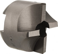 Made in USA - 4 Flutes, 1-1/8" Diam, 3/8" Pilot Hole Diam, High Speed Steel Reverse Counterbore - Exact Tool & Supply