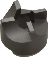 Made in USA - 4 Flutes, 1-1/8" Diam, 1/2" Pilot Hole Diam, High Speed Steel Reverse Counterbore - Exact Tool & Supply