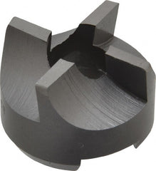 Made in USA - 4 Flutes, 1-1/4" Diam, 1/2" Pilot Hole Diam, High Speed Steel Reverse Counterbore - Exact Tool & Supply