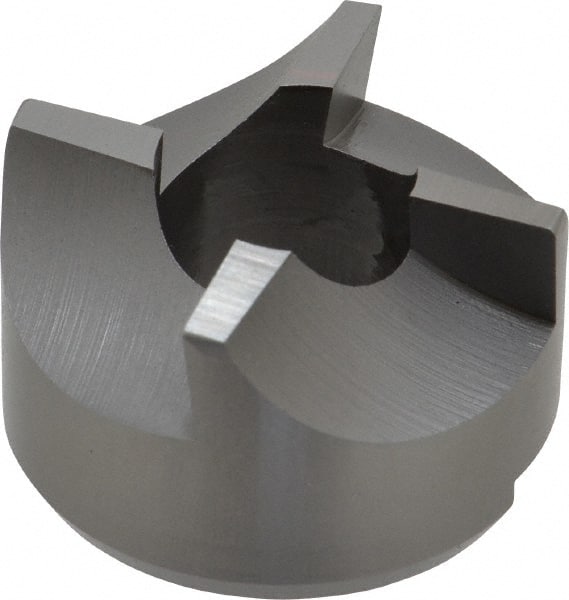 Made in USA - 4 Flutes, 1-5/8" Diam, 3/4" Pilot Hole Diam, High Speed Steel Reverse Counterbore - Exact Tool & Supply