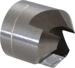 Made in USA - 1/2" Cutter Head Diam, 1/4" Pilot Hole Diam, Solid Carbide Reverse Countersink - Exact Tool & Supply