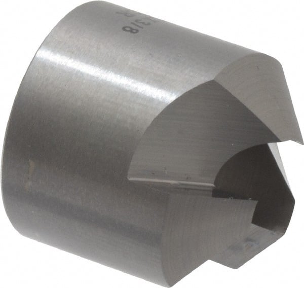 Made in USA - 7/8" Cutter Head Diam, 3/8" Pilot Hole Diam, Solid Carbide Reverse Countersink - Exact Tool & Supply