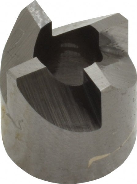 Made in USA - 4 Flutes, 1/2" Diam, 1/4" Pilot Hole Diam, Solid Carbide Reverse Counterbore - Exact Tool & Supply