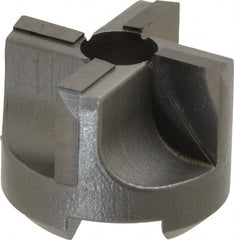 Made in USA - 4 Flutes, 1-1/8" Diam, 3/8" Pilot Hole Diam, Carbide-Tipped Reverse Counterbore - Exact Tool & Supply