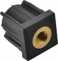 Gibraltar - 1-1/2" Tube, 1/2-13 Thread, 1,000 Lb Capacity, Square Tube End - 0.12" Tube Wall, 1-1/2" Square - Exact Tool & Supply