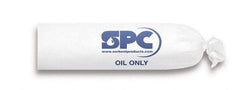 Brady SPC Sorbents - 12 Gal, 8' Long, 3" Diam, Polypropylene Sock - Oil Only - Exact Tool & Supply