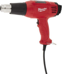 Milwaukee Tool - 140 to 1,040°F Heat Setting, 14.8 CFM Air Flow, Heat Gun - 120 Volts, 11.6 Amps, 1,400 Watts, 10.13' Cord Length - Exact Tool & Supply