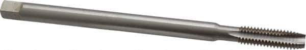 Interstate - 3/8-16 UNC 3 Flute H3 High Speed Steel Spiral Point Extension Tap - Plug Chamfer, 6" OAL, 3B Class of Fit - Exact Tool & Supply