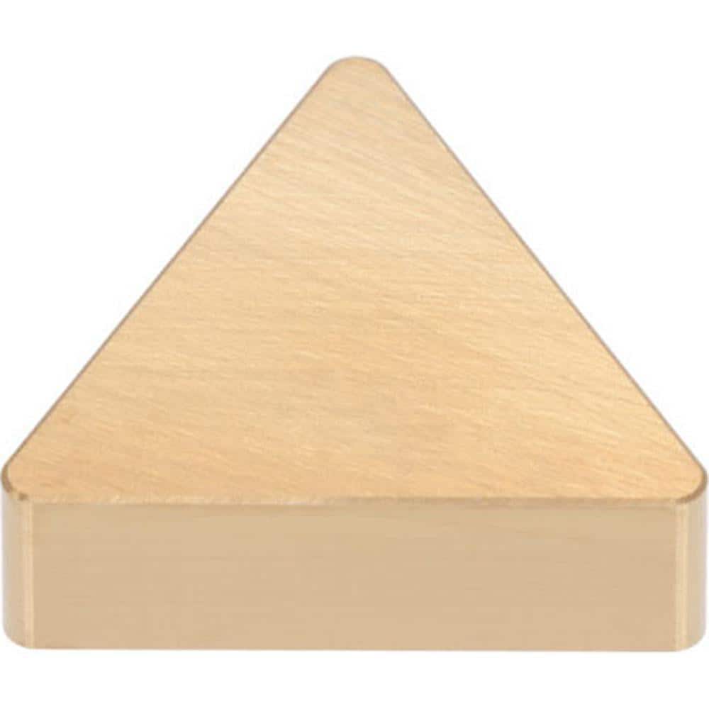 Turning Insert:  TNGN334 LX11,  Ceramic TiN Finish,  Neutral,  0.6500″ Long,  3/8″ Inscribed Circle,  0.0630″ Corner Radius,  N/A Triangle,  Series  TNGN