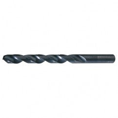 #12 RHS / RHC HSS 135 Degree Split Point Heavy Duty Jobber Length Drill - Steam Oxide - Exact Tool & Supply
