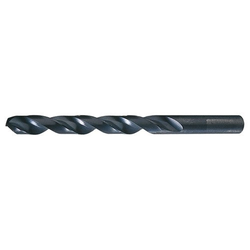 3/8 RHS / RHC HSS 135 Degree Split Point Heavy Duty Jobber Length Drill - Steam Oxide - Exact Tool & Supply