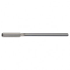 #3 STR / RHC HSS Straight Shank Straight Flute Reamer - Bright - Exact Tool & Supply