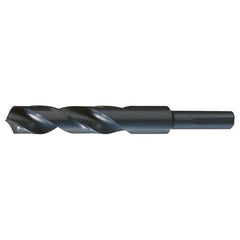53/64 RHS / RHC HSS 118 Degree Split Point 1/2″ Reduced Shank Silver & Deming Drill - Steam Oxide - Exact Tool & Supply