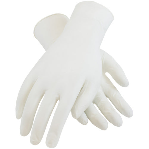 ‎100-332400/L CE Single Use Gloves - Nitrile - Textured Fingers - 5 mil - Class 100 - 9 1/2 Inch - PF - Exact Tool & Supply