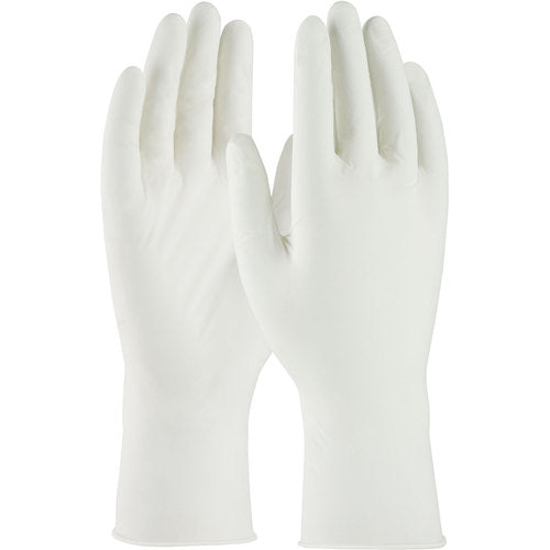 ‎100-333010/M CE Single Use Gloves - Nitrile - Textured Fingers - 5 mil. - Class 10 - 12 Inch - PF - Exact Tool & Supply