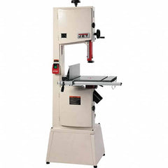 Jet - Vertical Bandsaws Drive Type: Step Pulley Throat Capacity (Inch): 13-1/2 - Exact Tool & Supply