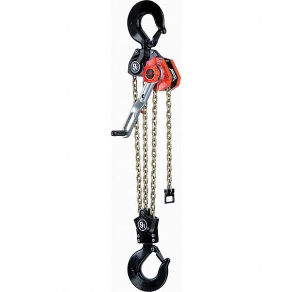 CM - 20,160 Lb Capacity, 10' Lift Height, Chain Manual Lever Hoist - Exact Tool & Supply