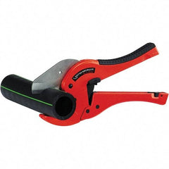 Rothenberger - 2" Pipe Capacity, Tube & Pipe Cutter - Cuts Plastic, PVC, CPVC, 10-1/4" OAL - Exact Tool & Supply