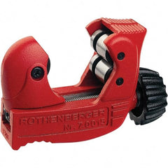 Rothenberger - 1/8" to 1-1/8" Pipe Capacity, Tube Cutter - Cuts Copper, 3-1/4" OAL - Exact Tool & Supply