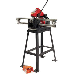 Rothenberger - 1/4" to 4-1/2" Pipe Capacity, Tube & Pipe Cutter - Cuts Steel, Stainless Steel, Hard Copper & Brass, 22-3/4" OAL - Exact Tool & Supply