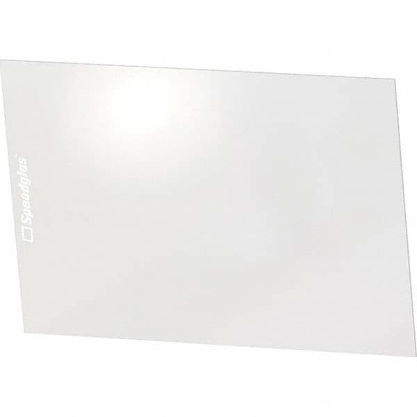 3M - Welding Lenses & Plates Type: Inside Protection Plate Lens Shade: None - Exact Tool & Supply