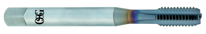7/16-20 Dia. - H3 - 4 FL - VC10 - TiCN - Standard Straight Flute Tap - Exact Tool & Supply