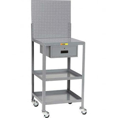 Little Giant - Mobile Work Stands Type: Shop Desk Width (Inch): 31 - Exact Tool & Supply