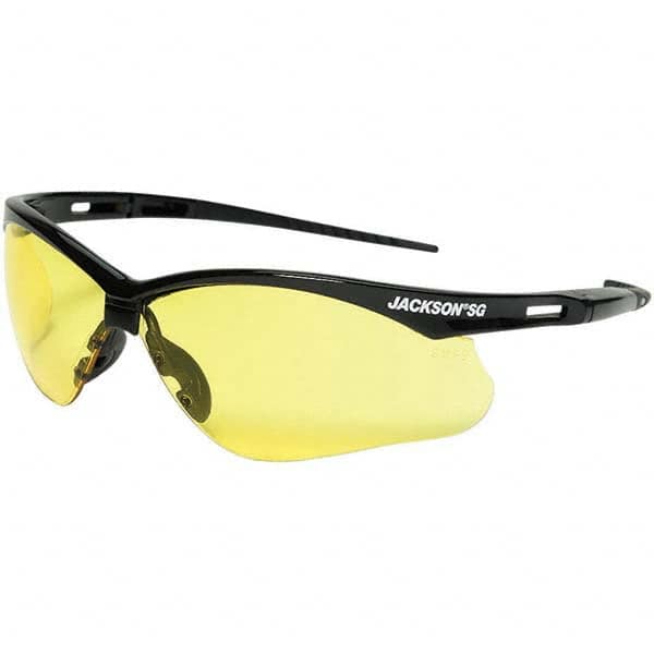 Jackson Safety - Safety Glasses Type: Safety Lens Color Family: Amber - Exact Tool & Supply