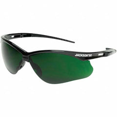 Jackson Safety - Safety Glasses Type: Welding Lens Color Family: Green - Exact Tool & Supply