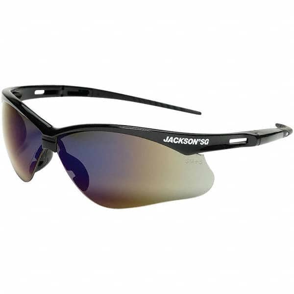 Jackson Safety - Safety Glasses Type: Safety Lens Color Family: Blue - Exact Tool & Supply
