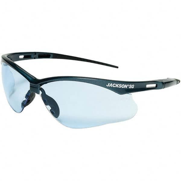Jackson Safety - Safety Glasses Type: Safety Lens Color Family: Blue - Exact Tool & Supply