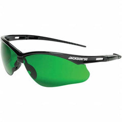 Jackson Safety - Safety Glasses Type: Welding Lens Color Family: Green - Exact Tool & Supply