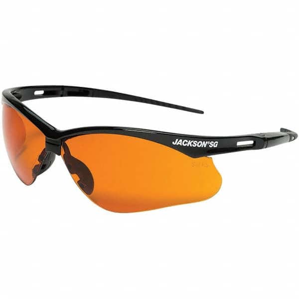 Jackson Safety - Safety Glasses Type: Safety Lens Color Family: Blue - Exact Tool & Supply