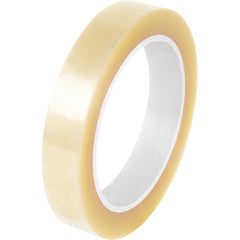 3M - Electrical Tape; Width (Inch): 1 ; Length Range: 72 yd. and Larger ; Color: Transparent ; Material Type: Polyester ; Length (yd): 72 ; Thickness (mil): 1 - Exact Tool & Supply