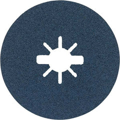 Bosch - Fiber Discs; Disc Diameter (Inch): 4-1/2 ; Abrasive Material: Zirconia Alumina ; Grade: Coarse ; Grit: 80 ; Center Hole Size (Inch): 0 ; Series: X-LOCK - Exact Tool & Supply