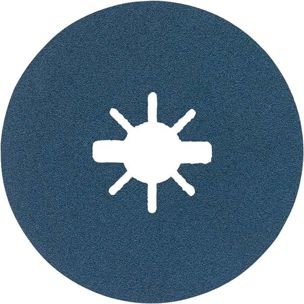 Bosch - Fiber Discs Disc Diameter (Inch): 4-1/2 Abrasive Material: Zirconia Alumina - Exact Tool & Supply