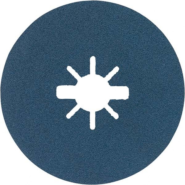 Bosch - Fiber Discs Disc Diameter (Inch): 4-1/2 Abrasive Material: Zirconia Alumina - Exact Tool & Supply