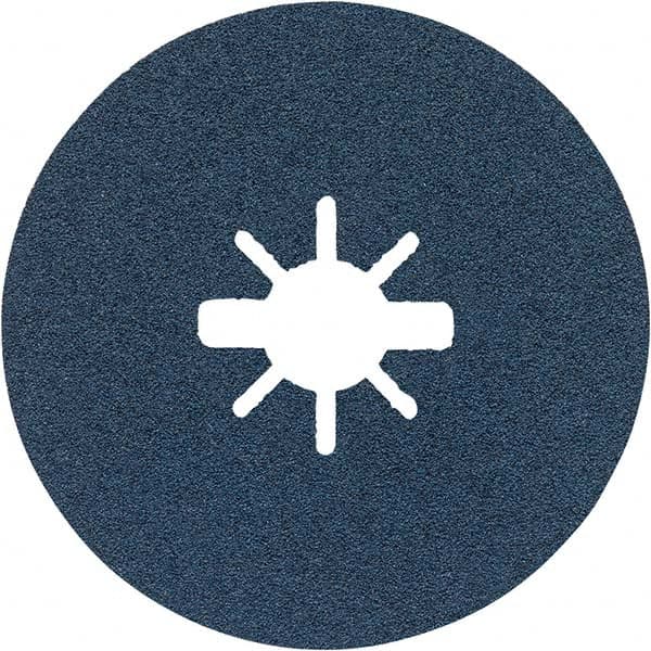 Bosch - Fiber Discs Disc Diameter (Inch): 4-1/2 Abrasive Material: Zirconia Alumina - Exact Tool & Supply